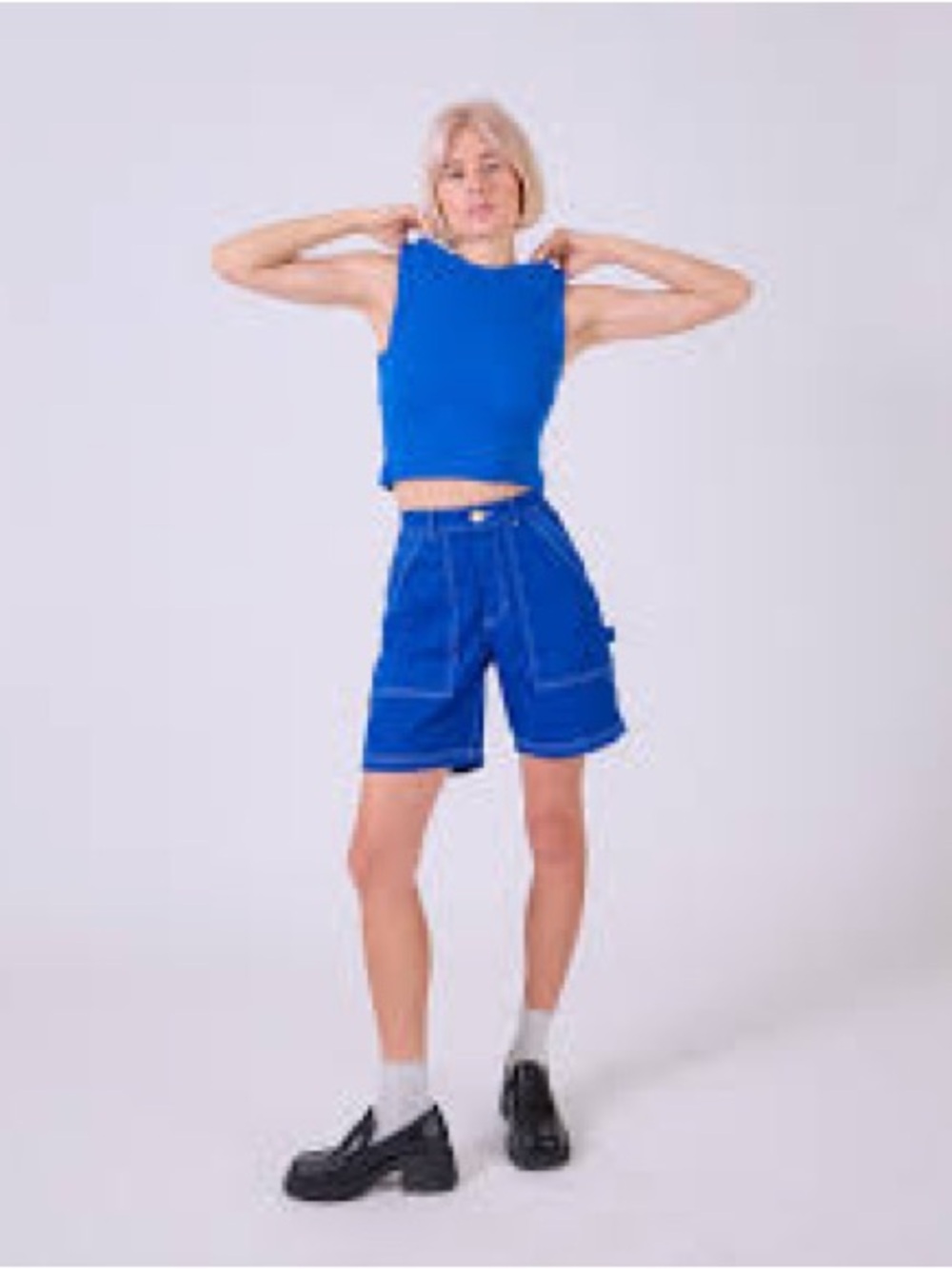 Big Bud Press Royal Blue Carpenter Shorts de